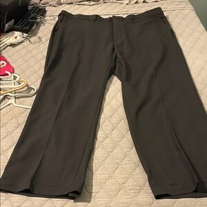 Haggar Black Dress Pants Flat Front Classic Style